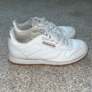 White Reebok shoes